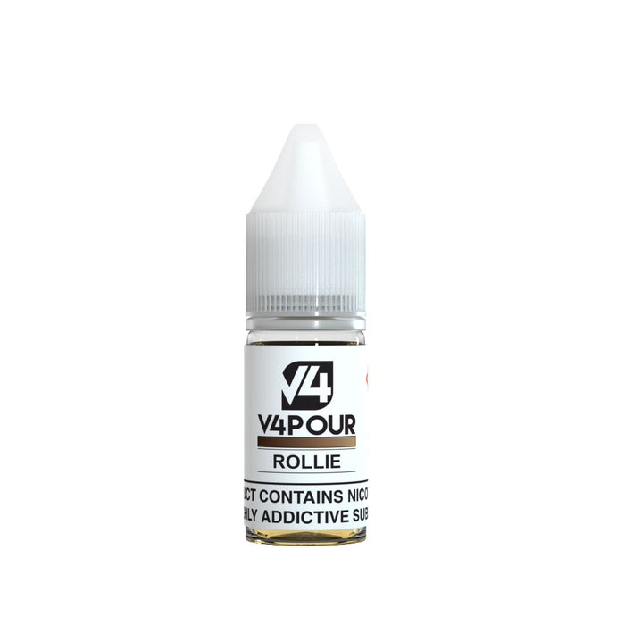 V4 V4POUR E Liquid Rollie Tobacco 10ML - Loony Juice UK