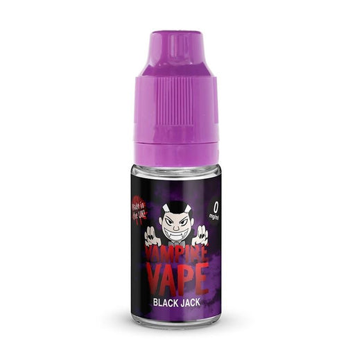 Vampire Vape - Black Jack 10ml E-Liquid - Loony Juice