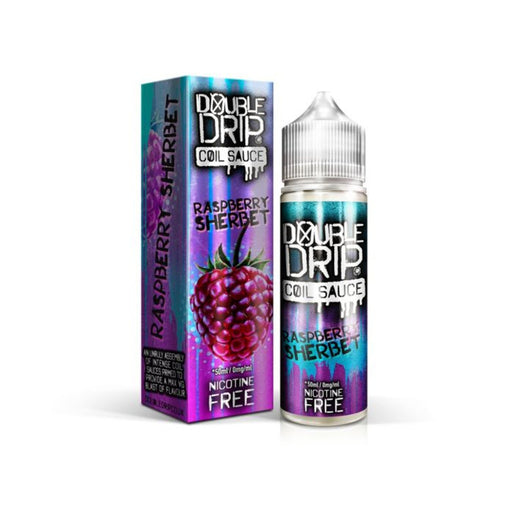 Double Drip Raspberry Sherbet Short Fill E-Liquid 50ml - Loony Juice