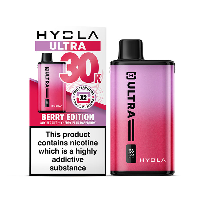 HYOLA 30k Puff Refillable Vape Kit 20mg Disposable Alternative  | Loony Juice |