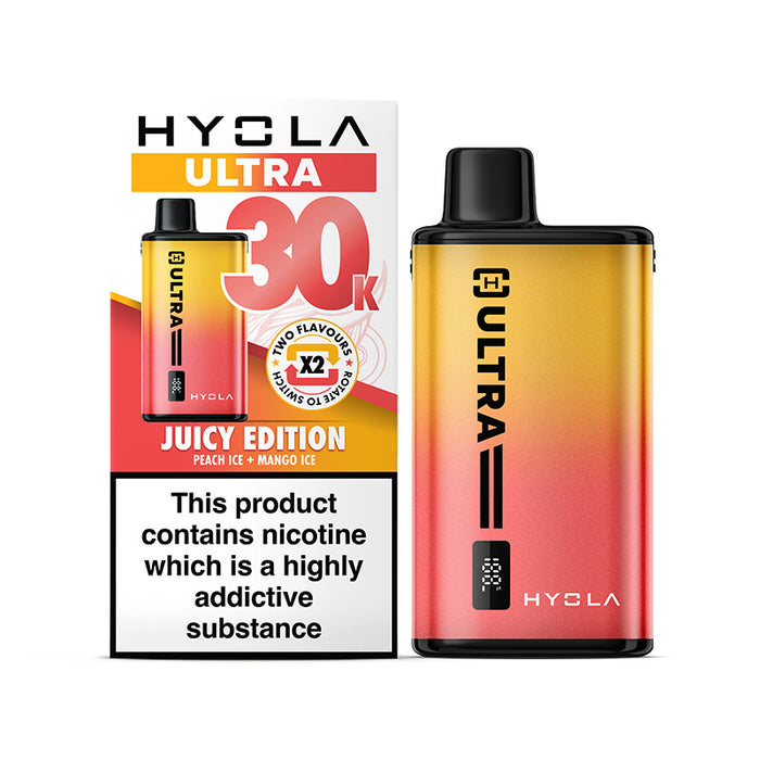HYOLA 30k Puff Refillable Vape Kit 20mg Disposable Alternative  | Loony Juice |