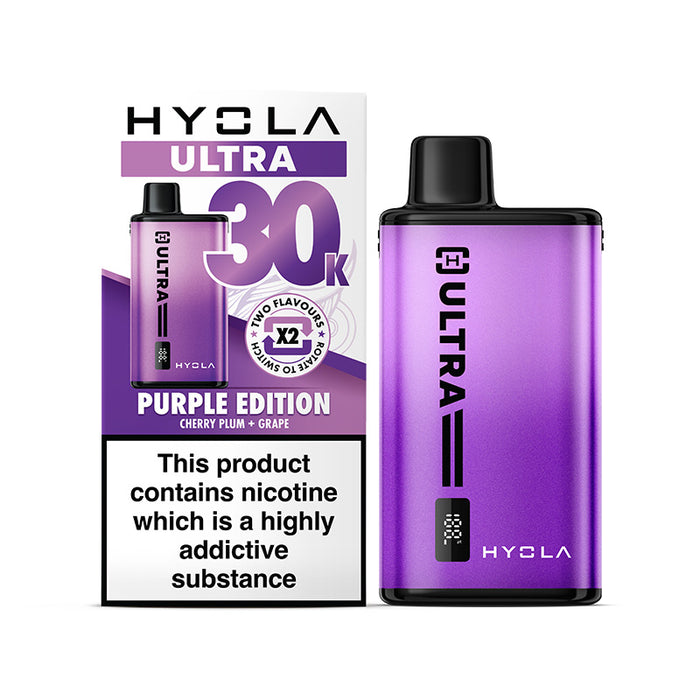 HYOLA 30k Puff Refillable Vape Kit 20mg Disposable Alternative  | Loony Juice |