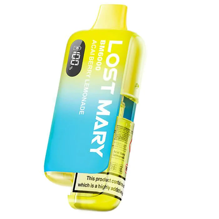 Lost Mary BM6000 Refillable Vape Kit 20mg Disposable Alternative  | Loony Juice |