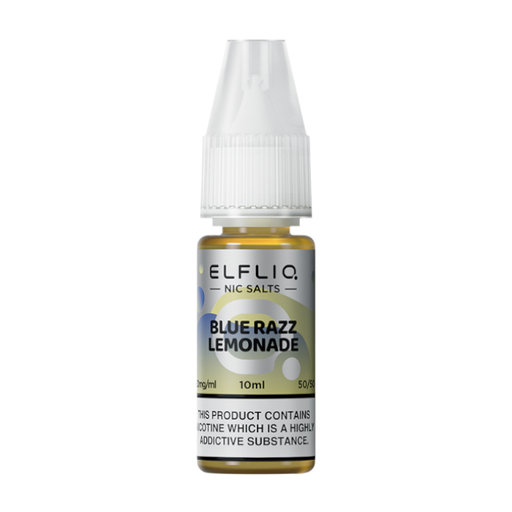 ELFBAR ElfLiq Nic Salts -  Blue Razz Lemonade - 10ml - Loony Juice