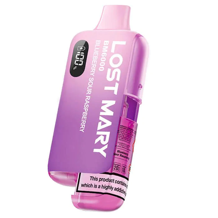 Lost Mary BM6000 Refillable Vape Kit 20mg Disposable Alternative  | Loony Juice |
