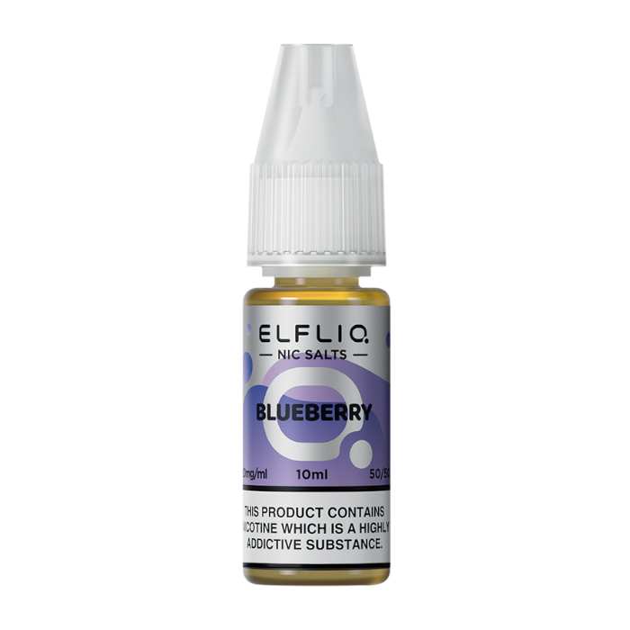 ELFBAR ElfLiq Nic Salts - Blueberry- 10ml - Loony Juice