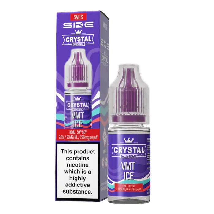 Crystal SKE 10ml Nicotine Salts | Loony Juice |
