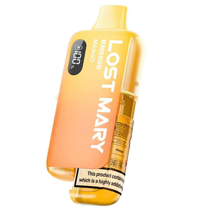 Lost Mary BM6000 Refillable Vape Kit 20mg Disposable Alternative  | Loony Juice |