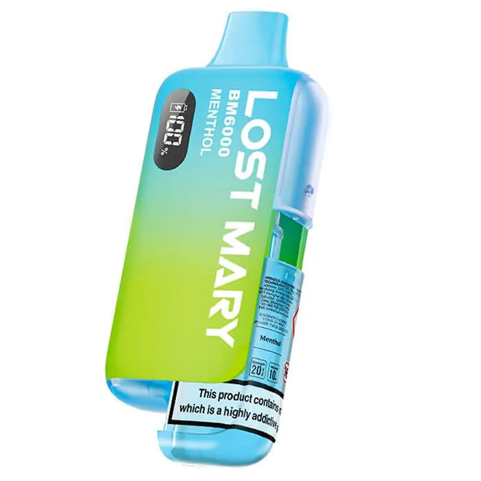 Lost Mary BM6000 Refillable Vape Kit 20mg Disposable Alternative  | Loony Juice |
