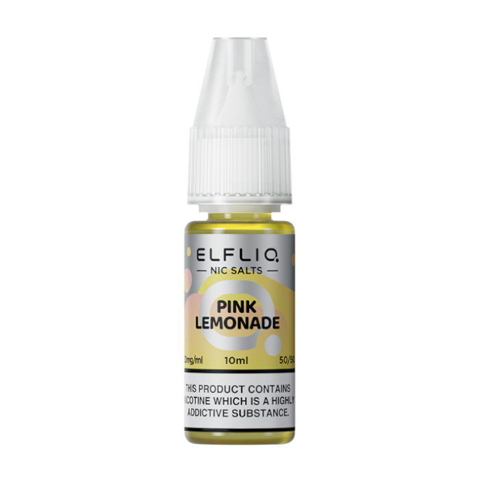 ELFBAR ElfLiq Nic Salts  Pink Lemonade - 10ml - Loony Juice