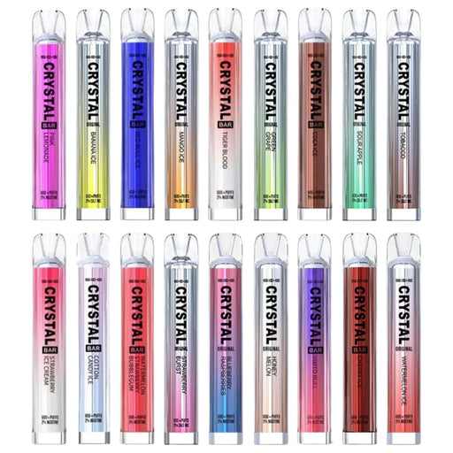 CRYSTAL BAR DISPOSABLE VAPES BY SKE 5 for £22 - Loony Juice