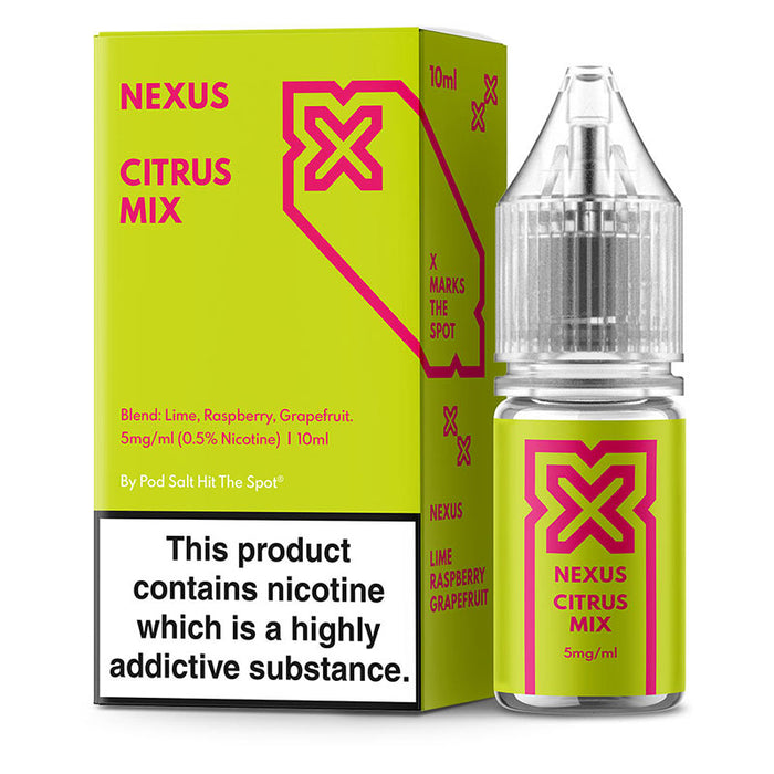 Nexus 10ml - Nic Salt - Citrus Mix - Loony Juice