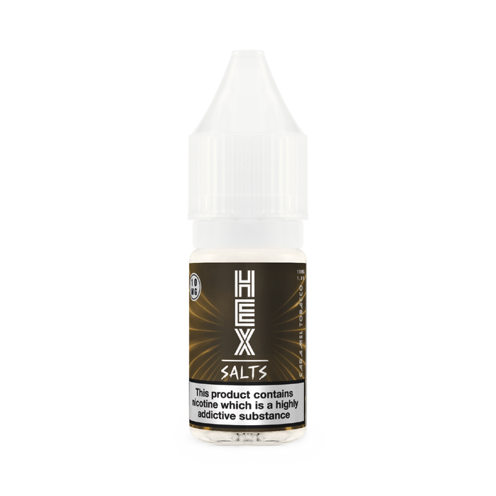 HEX SALT - Caramel Tobacco  10ml E-Liquid - Loony Juice
