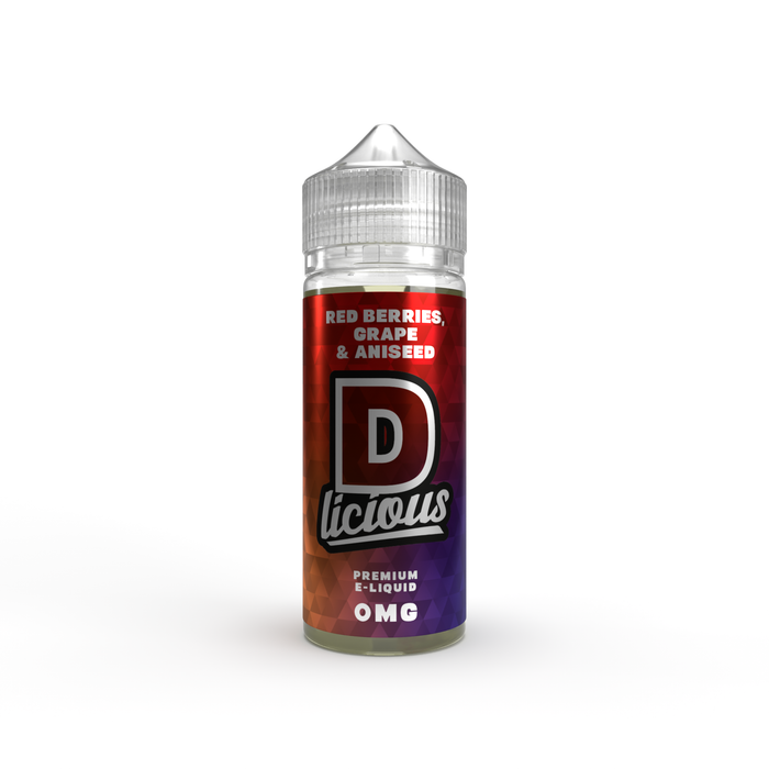 Delicious - Red Berries Grape And Aniseed  - 100ml E-Liquid - Loony Juice