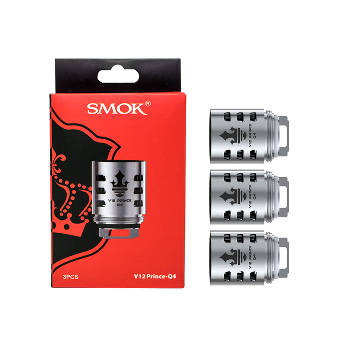 Smok Coil - Smok TFV12 Prince Coils - 3 Pack Single Mesh, Dual Mesh, Tripple Mesh, M4 Core, Max Mesh, X6 Core, Strip, Q4 Core - Loony Juice UK