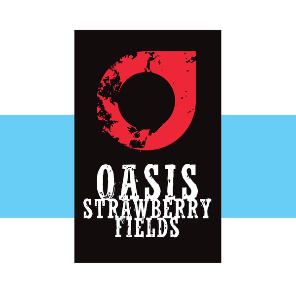 Oasis - Strawberry Fields 4 x 10ml E-Liquid - Loony Juice